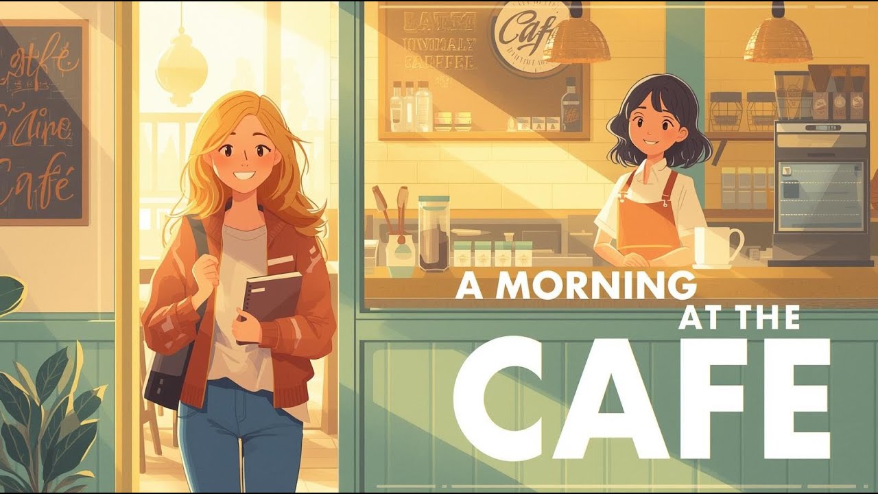 ☕✨ At the Café | English Listening Practice | Luyện nghe tiếng Anh cơ bản