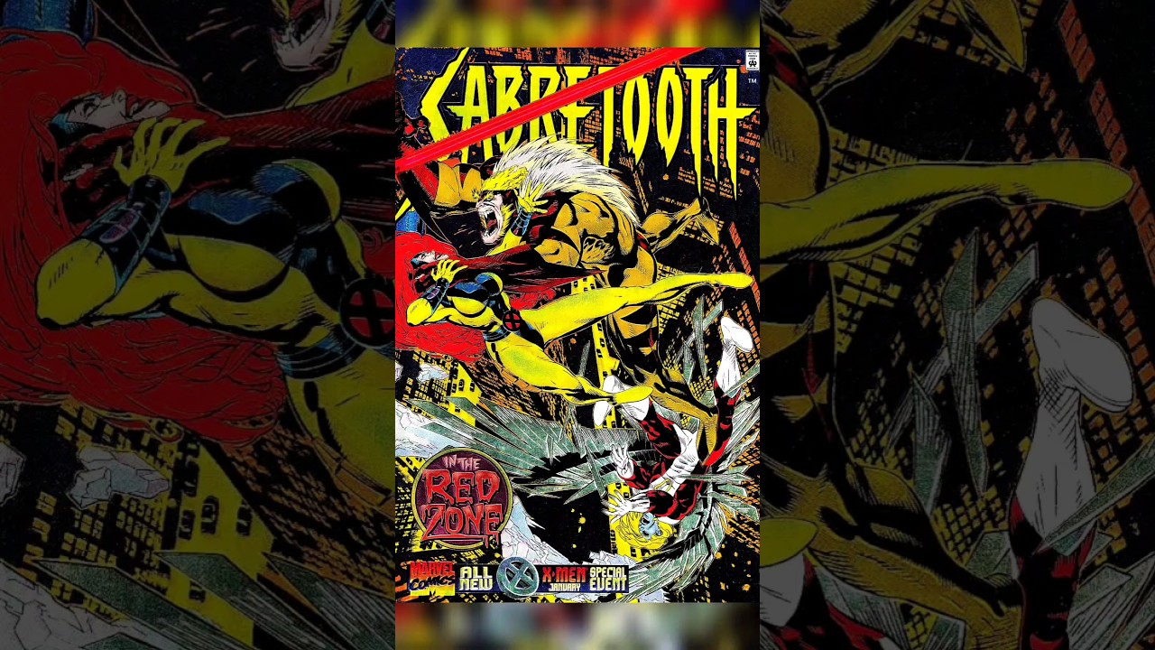Sabretooth: In The Red Zone (1996)! #sabretooth #xmen