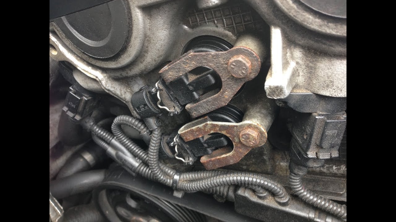 BMW E46 / N42: Как снять соленоиды VANOS