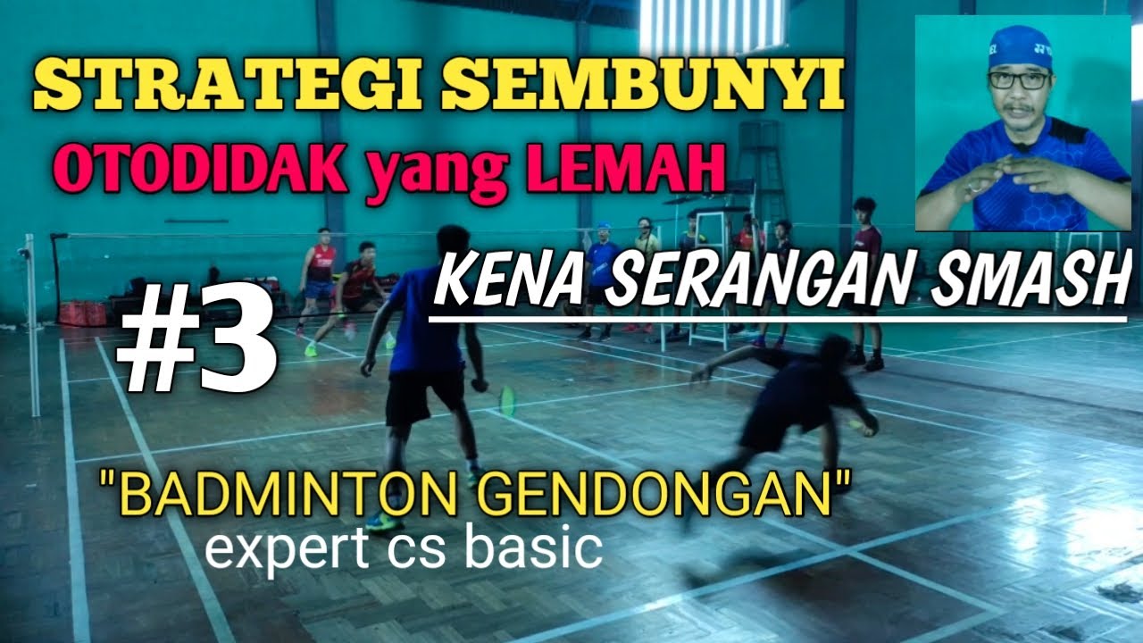 STRATEGI BADMINTON GANDA OTODIDAK 