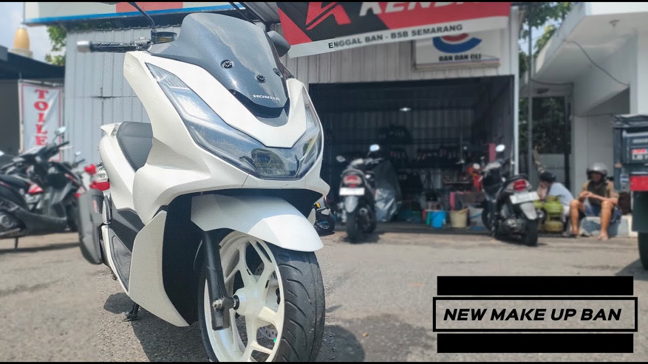 Persiapan Jajal Trek... Honda PCX 160 X Pirelli Diablo Rosso Scooter | New Makeup Ban Eps. PCX