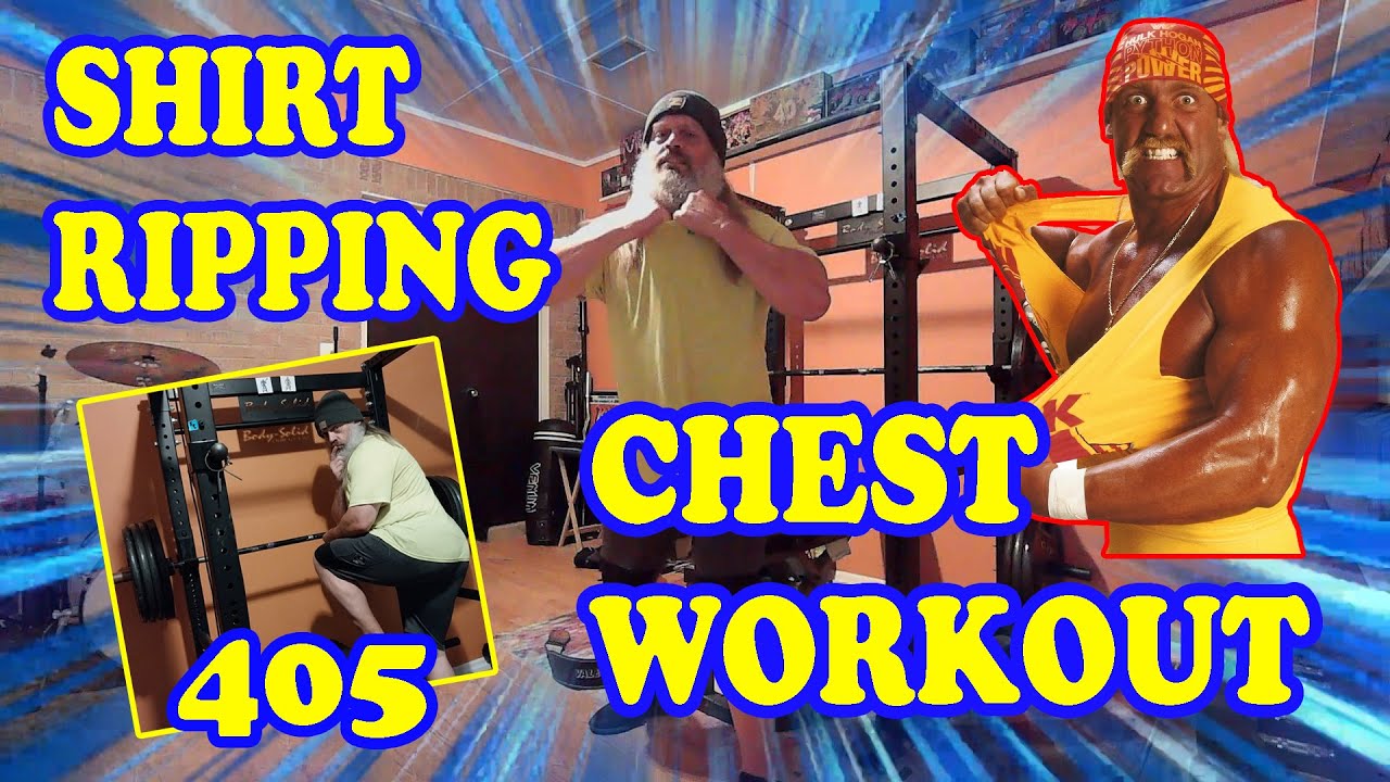 Hulk Hogan Chest Workout 7 28 25