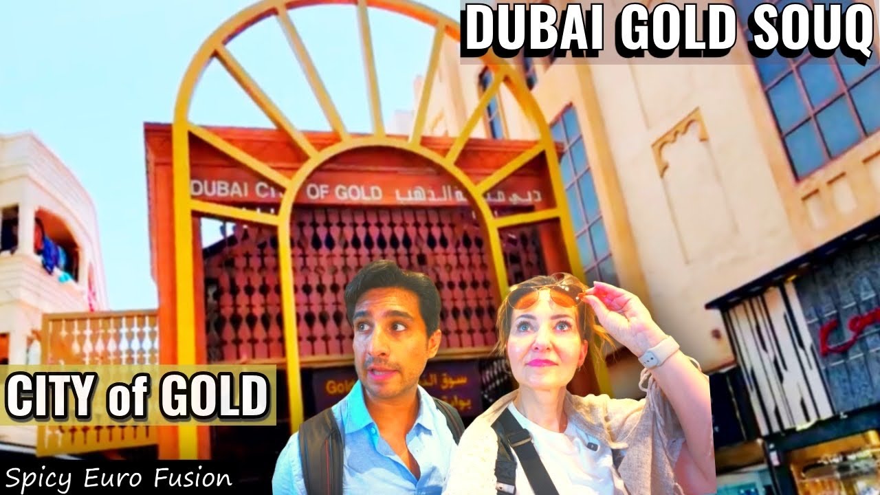 DUBAI’s GOLD SOUQ | BARGAINING CHALLENGE! Spices & Hidden Treasures 🇦🇪✨