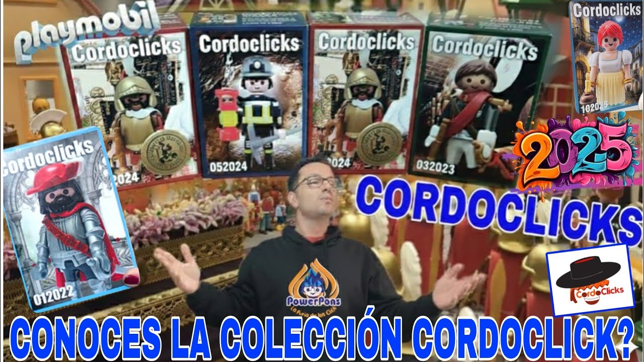 🤠CONOCE LOS ESPECIALES PLAYMOBIL CORDOCLICK? VAMOS A REPASAR ÉSTA COLECCIÓN IDEAL COLECCIONISTAS🤠