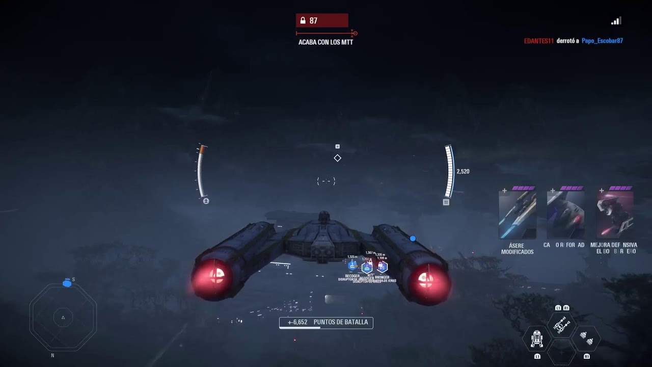 STAR WARS Battlefront 2 - Gameplay HD  Heroes vs villanos l HVV