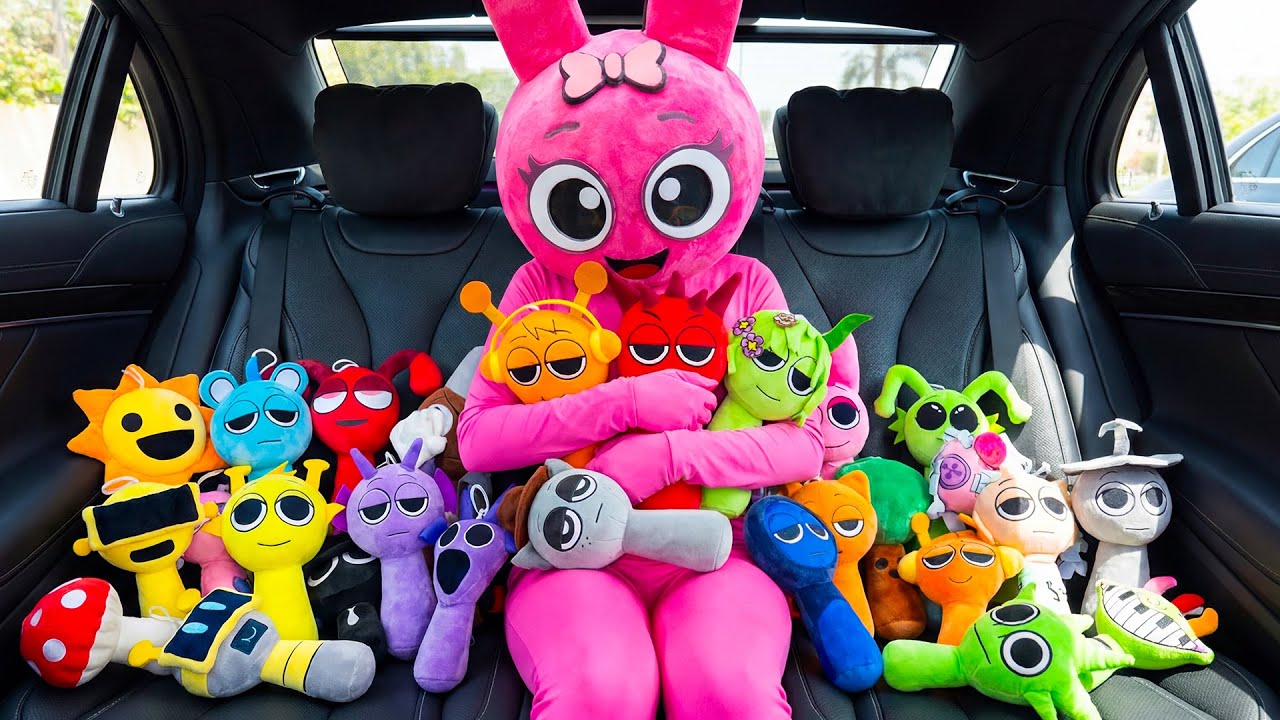 See What Pinki Found — Sprunki Hiding in the Car?!