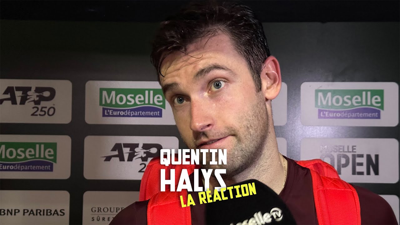 Le parcours 100% français de Quentin Halys continue au Moselle Open