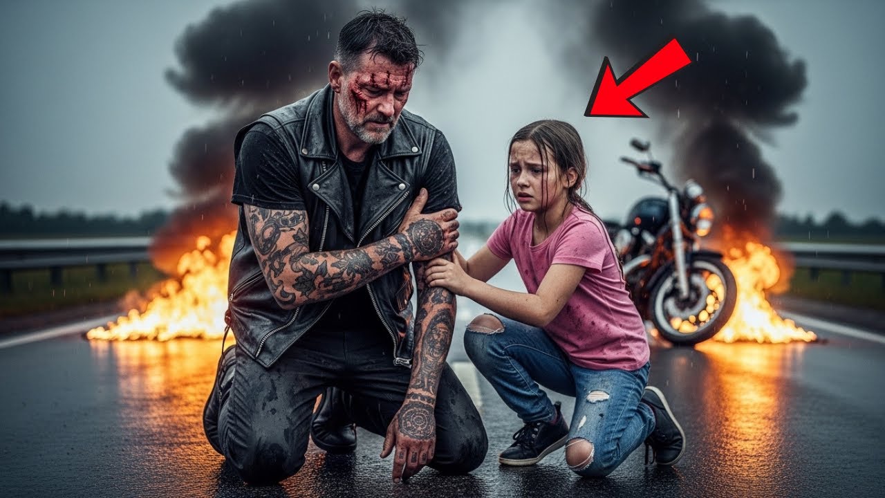 She Crawled Into the Rubble to Save the Angels’ President — 856 Bikers Bowed in Silence