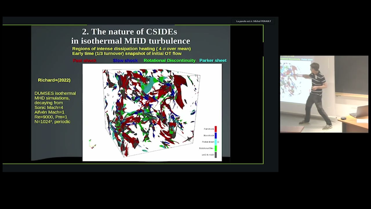Intermittency in Simulations of MHD Turbulence - Pierre Lesaffre