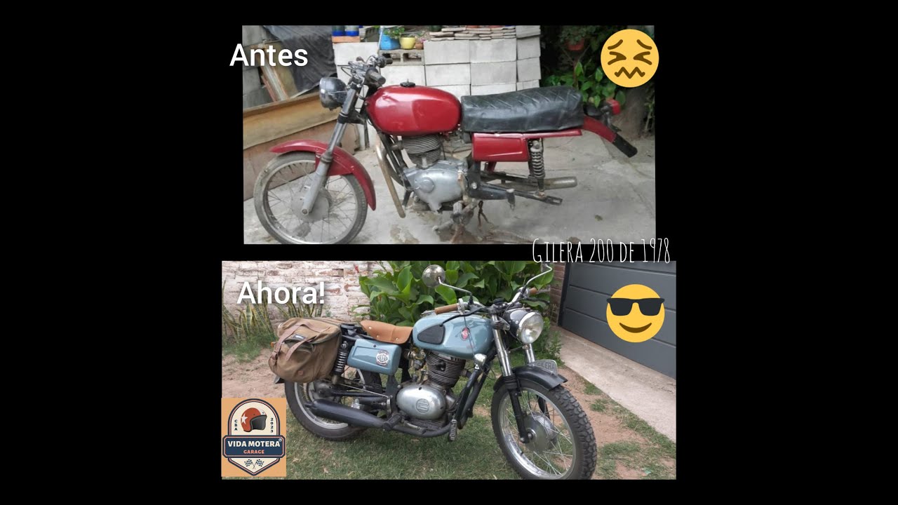 Armando una Gilera 200 antigua - Taller Vida Motera Garage
