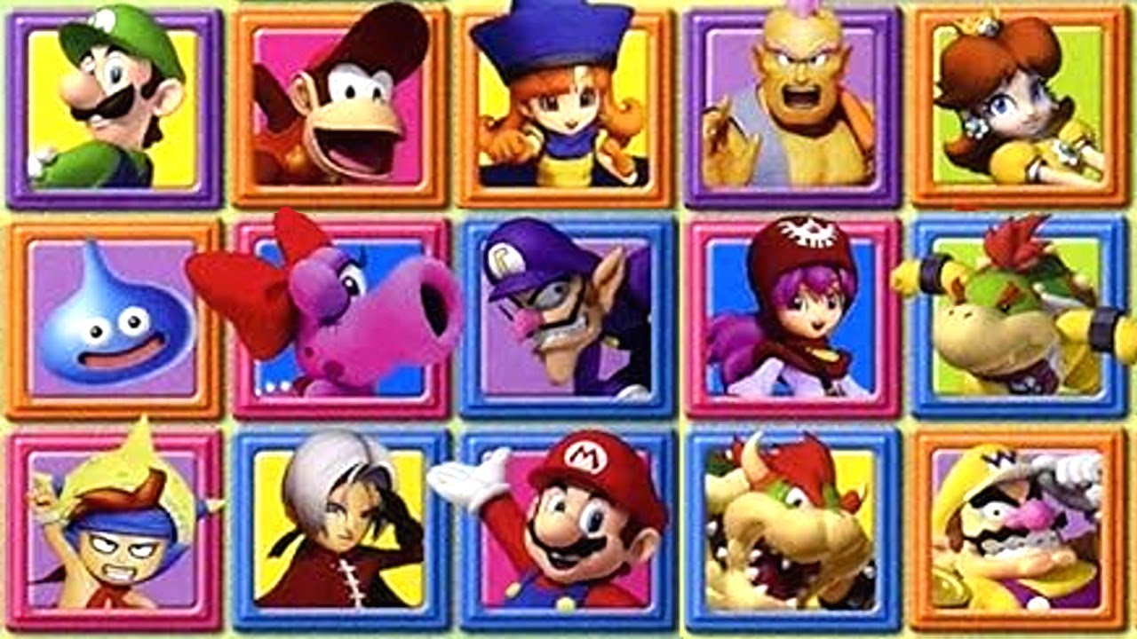 Fortune Street (Wii) - All Characters & Animations