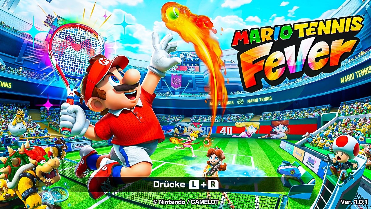 Mario Tennis Fever - Main Menu Soundtrack