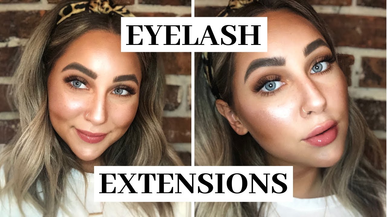 Everyday Makeup with Eyelash Extensions Tutorial | UPDATED