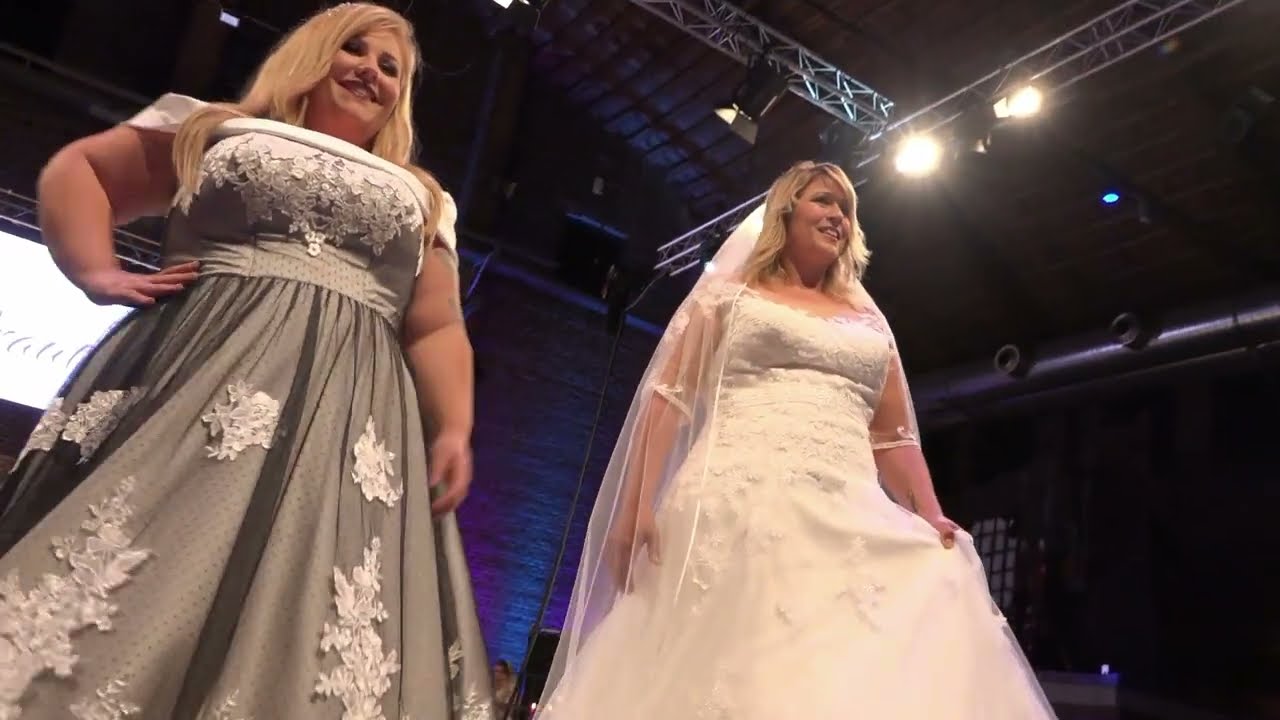 Biancas Brautmoden mit Modenschau der Miss Kurvig Wahl von Fr&auml;ulein Kurvig
