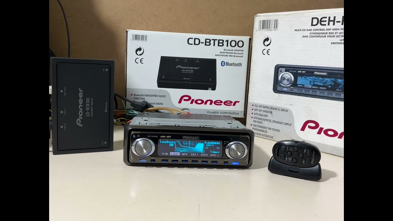 PİONEER DEH-P9400MP & CD-BTB100