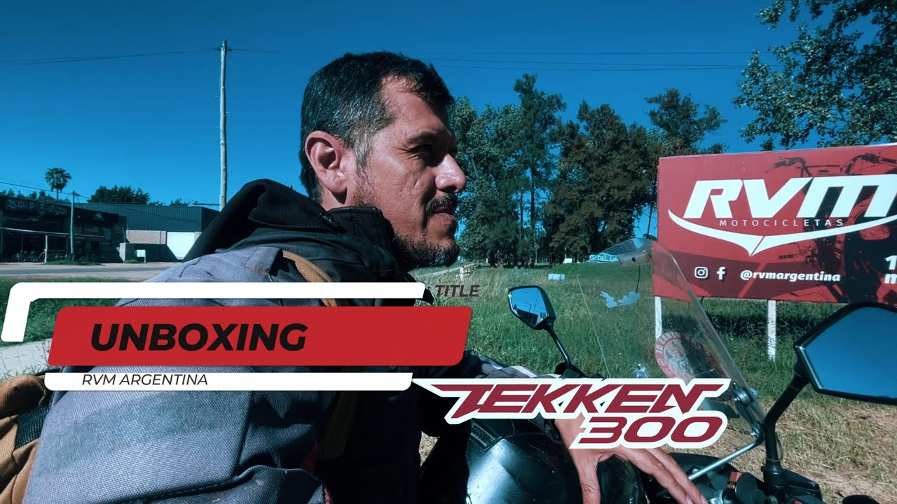 Así es el armado de la RVM TEKKEN 300