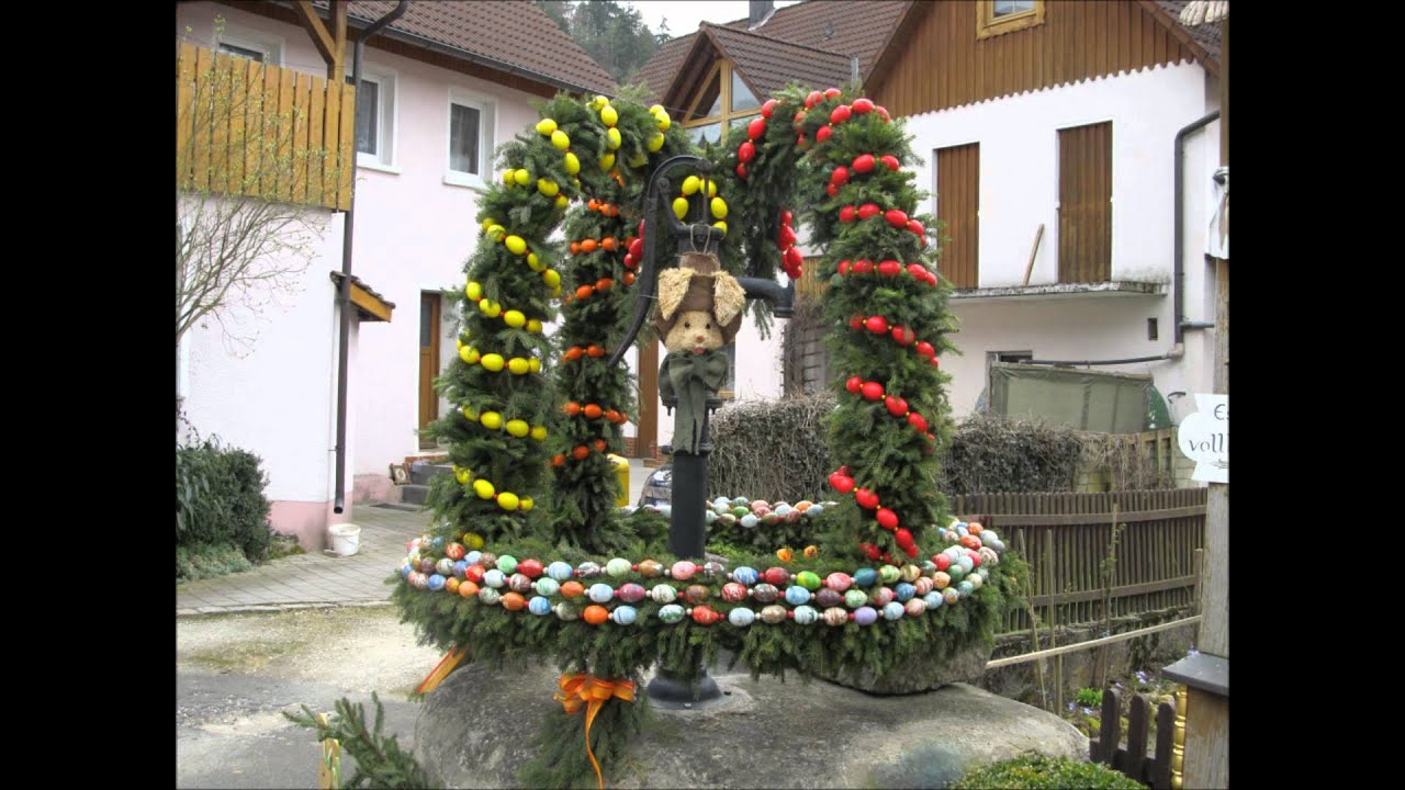 2012 Osterbrunnen in der Fränkischen Schweiz