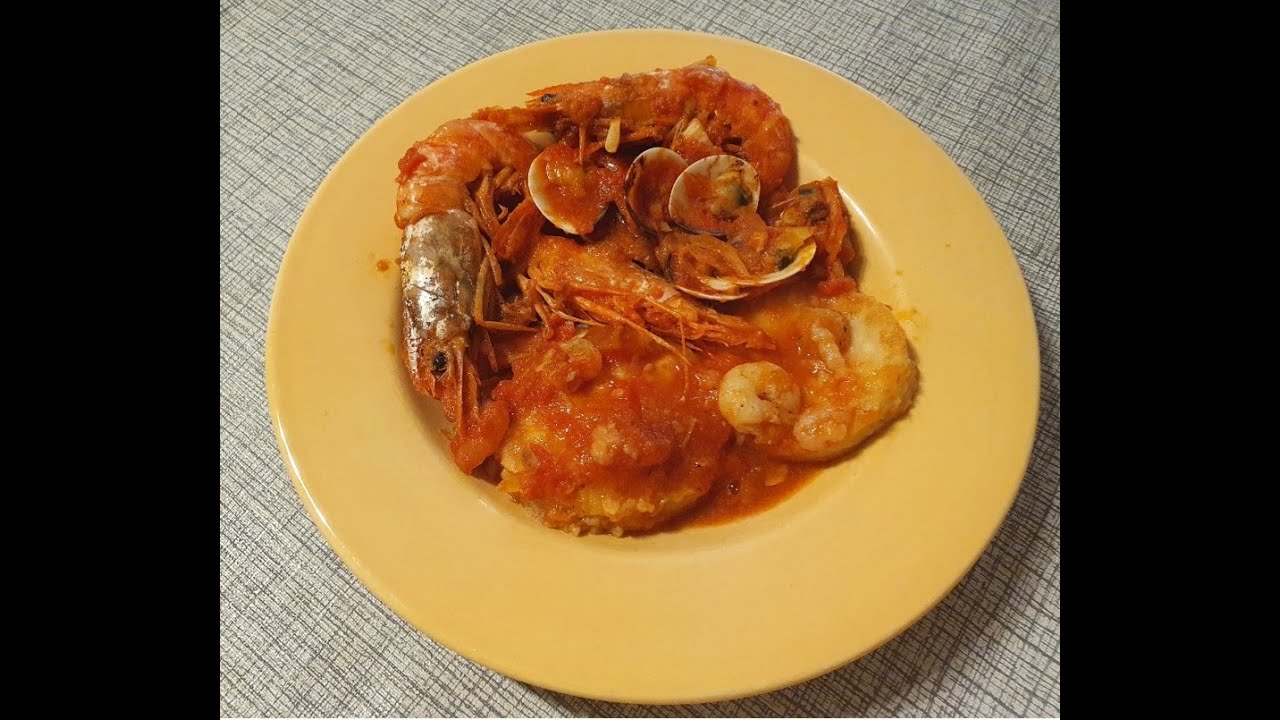 ZARZUELA DE PESCADO Y MARISCO - RECETA NAVIDEÑA - FÁCIL Y RÁPIDA - ALUCINA COCINA