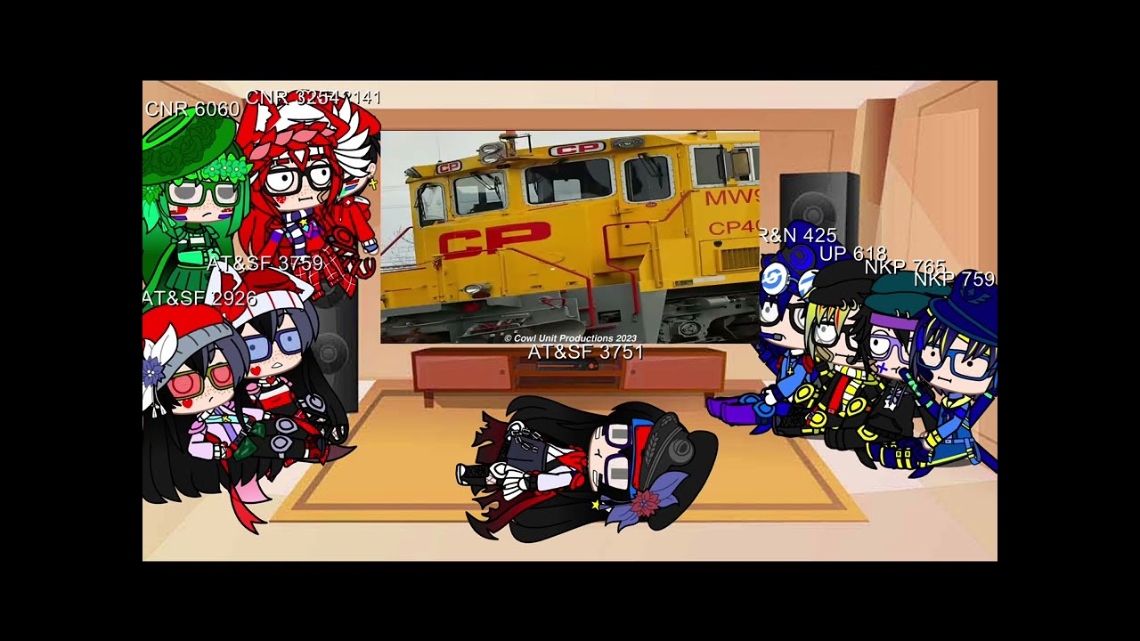 Steam excursion stars react to ATSF 3751 vs every steam excursion stars+quirky Railroad paint scheme