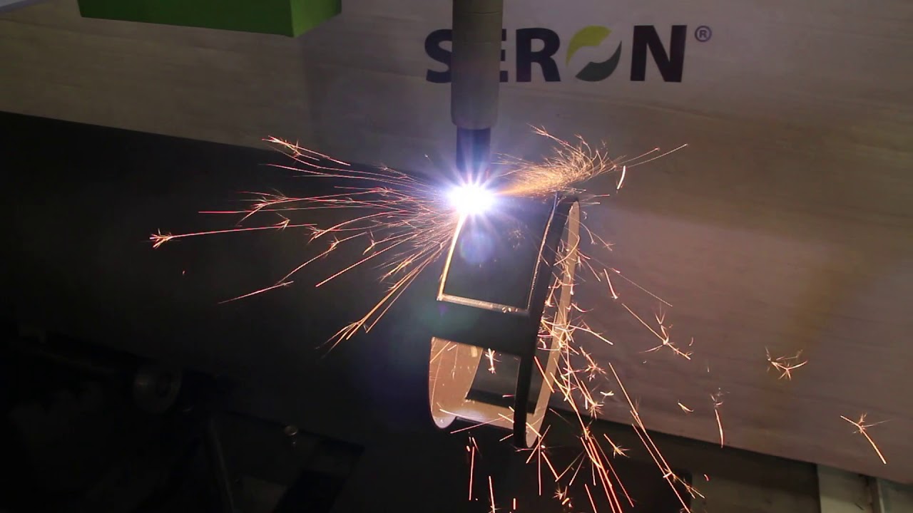 Wycinarka Plazmowa z Obrotnikiem do rur SERON / CNC Plasma Cutting Machine with rotary module