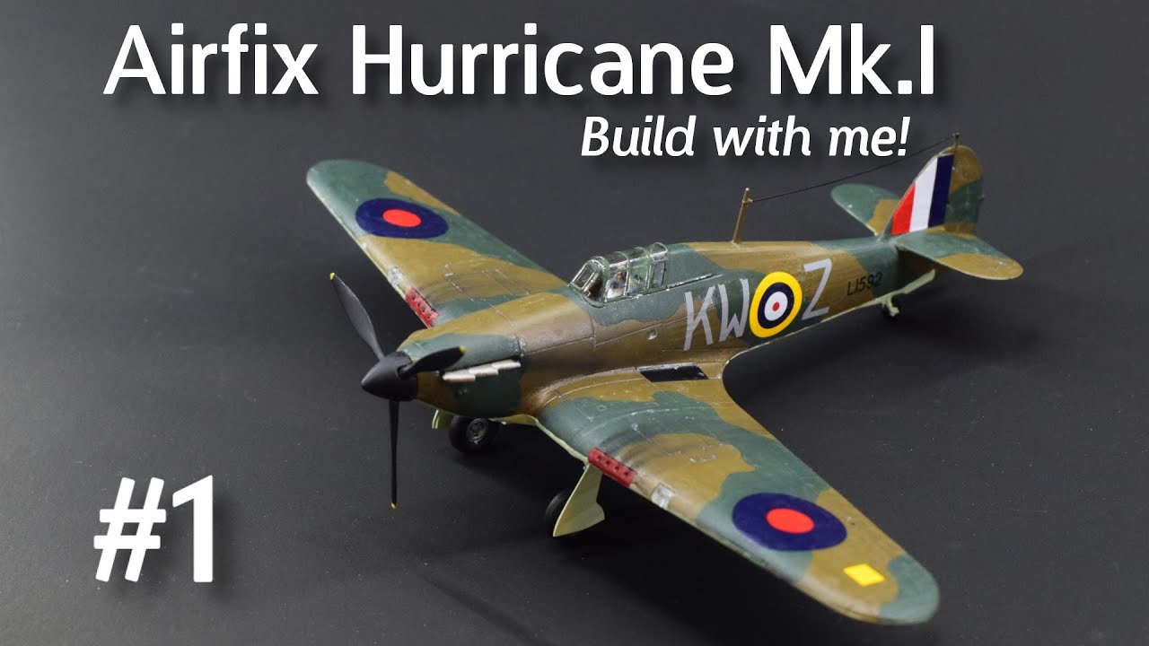 Airfix Hurricane Mk.1 - Build With Me! Part 1 - Model Kit Basics & Cockpit Construction