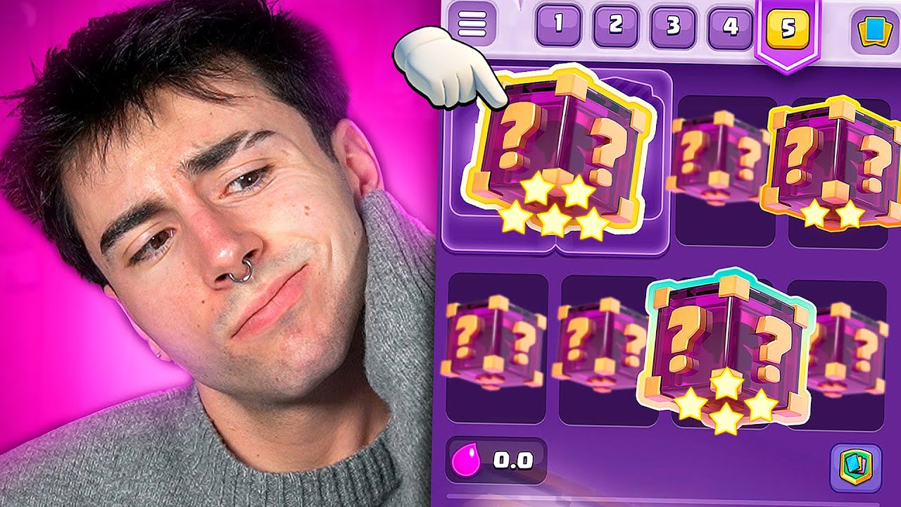 LUCKY DROPS CREAN MI MAZO EN CLASH ROYALE🤡