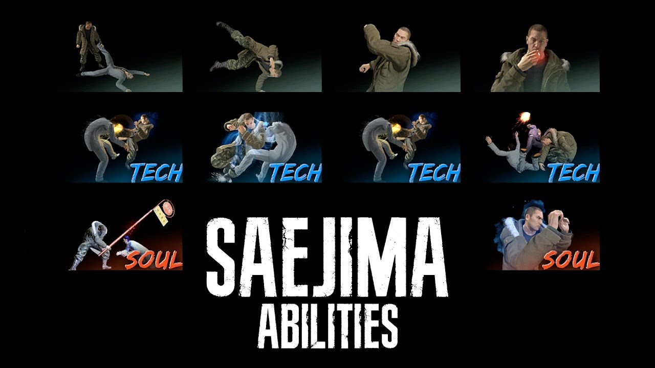 Taiga Saejima / Abilities / How to do it / Yakuza 5