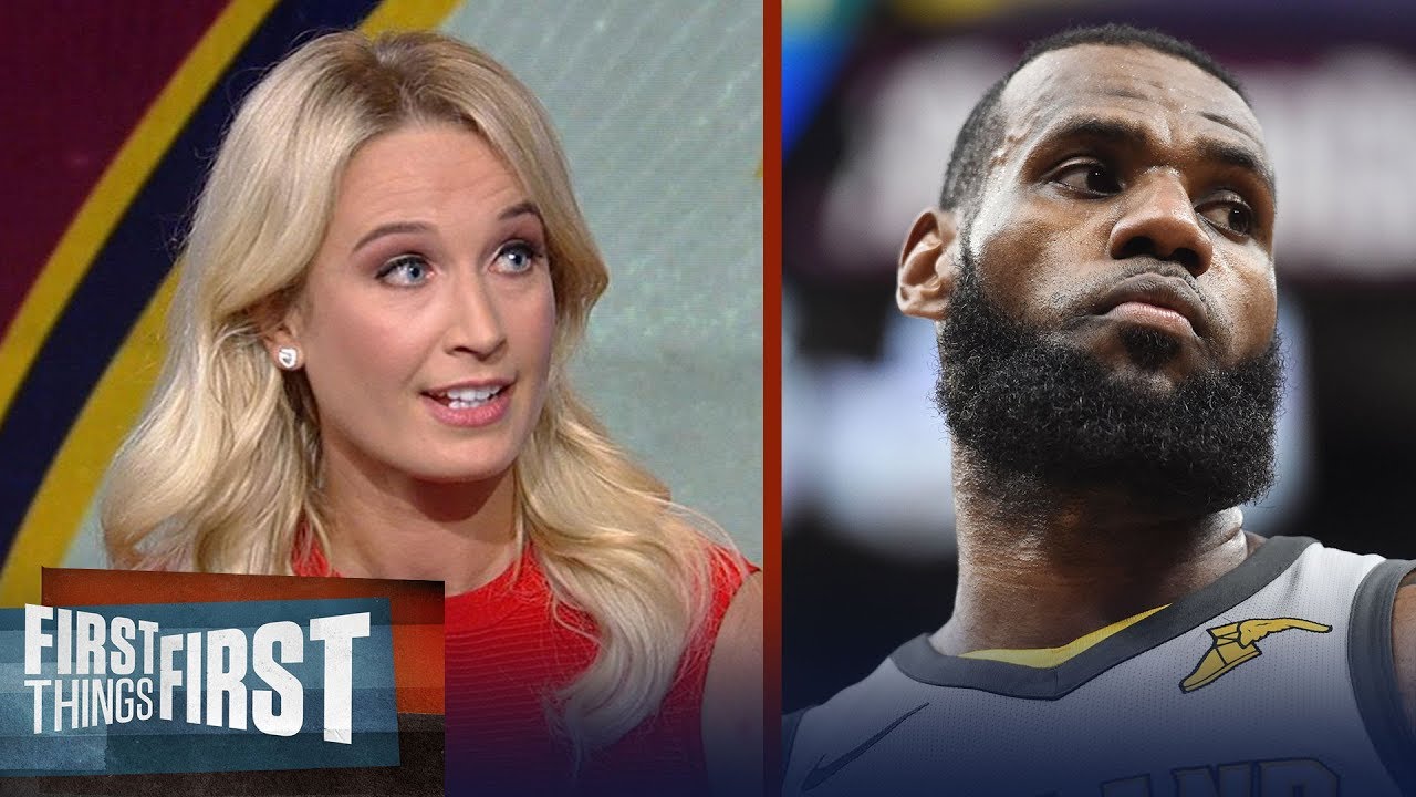 Sarah Kustok on Cavaliers being too reliant on LeBron in the playoffs | FIRST THINGS FIRST