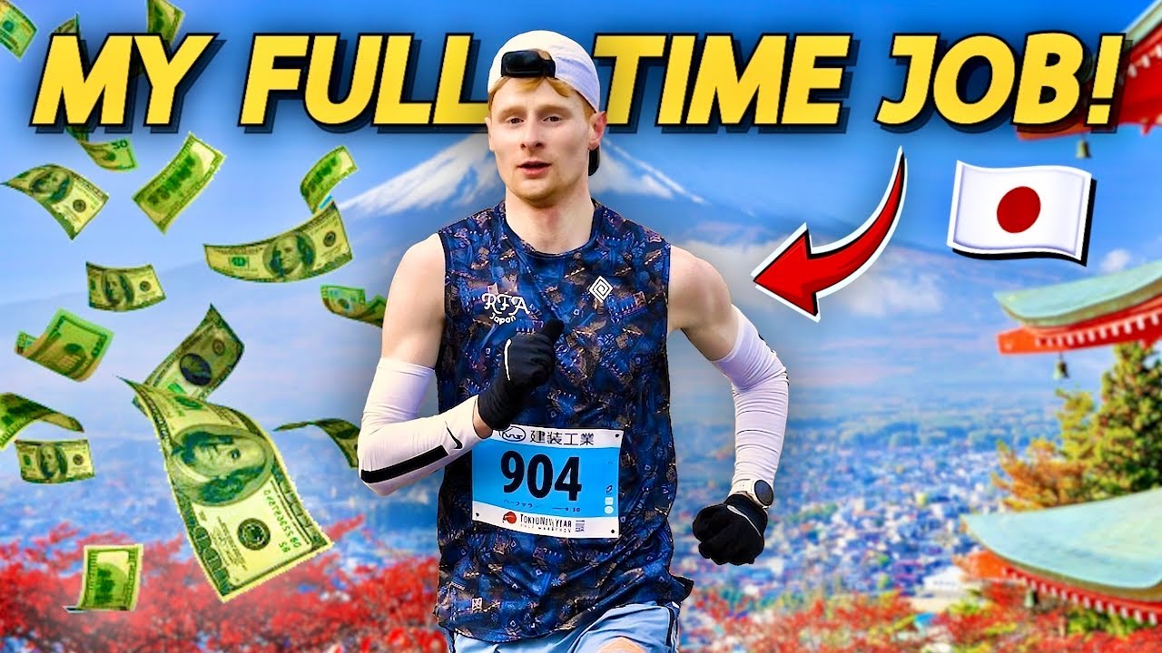 Как я зарабатываю деньги, занимаясь бегом на постоянной основе в Японии!