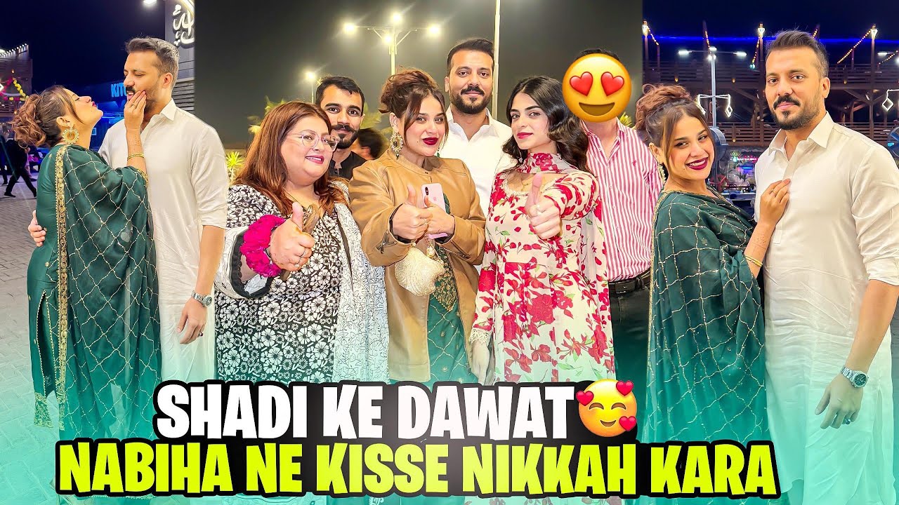 SHADI KI DAWAT KISNE DI? 😍 NABIHA KA NIKKAH KISSE HOWA😱