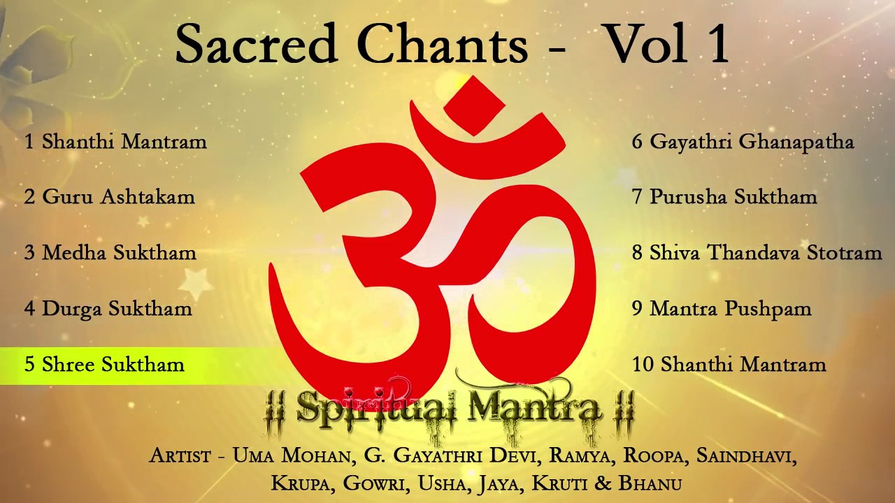 Sacred Chants Vol 1