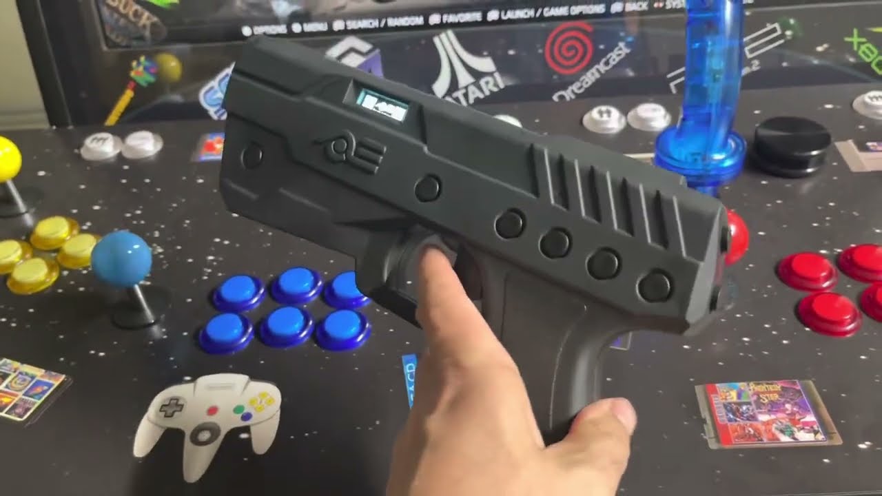 AE LightGun Demo & Sneak Peak At Our New 4 Player Arcade