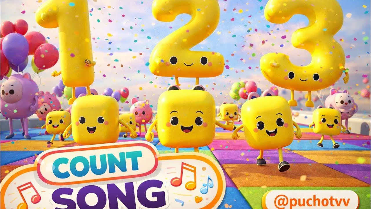 123 song | Count With Me! 🎉 Fun Numbers Song for Kids | Toddler Learning Rhymes
