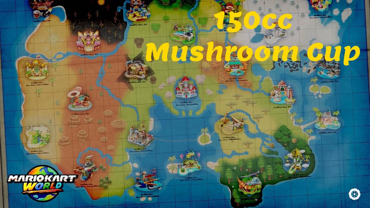 Mario Kart World | Mushroom Cup | 150cc | Switch 2 | Dia 27