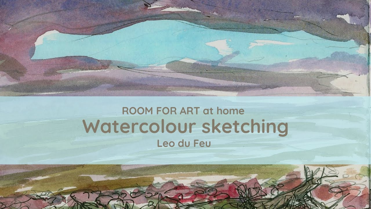 ROOM FOR ART at home - Watercolour Windows with Leo Du Feu