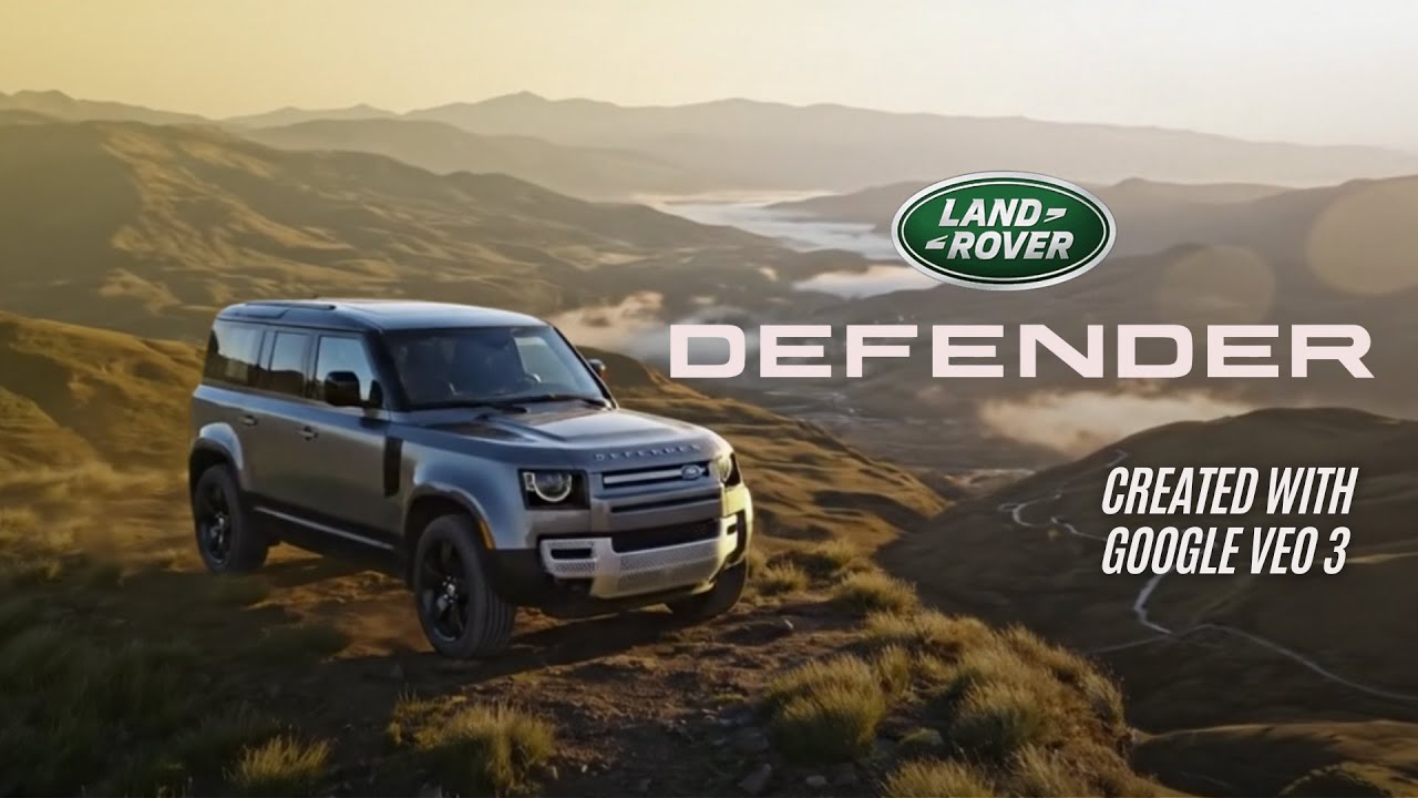 Land Rover Defender | Google Veo 3 Cinematic Masterpiece | Ultra-Realistic Off-Road Journey