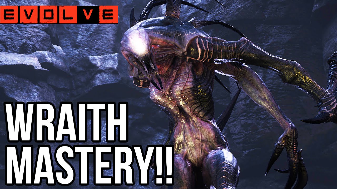WRAITH MASTERY!! vs. Hard Hunters - Evolve Gameplay Walkthrough - SP - Part 9!! (PC 60fps HD)