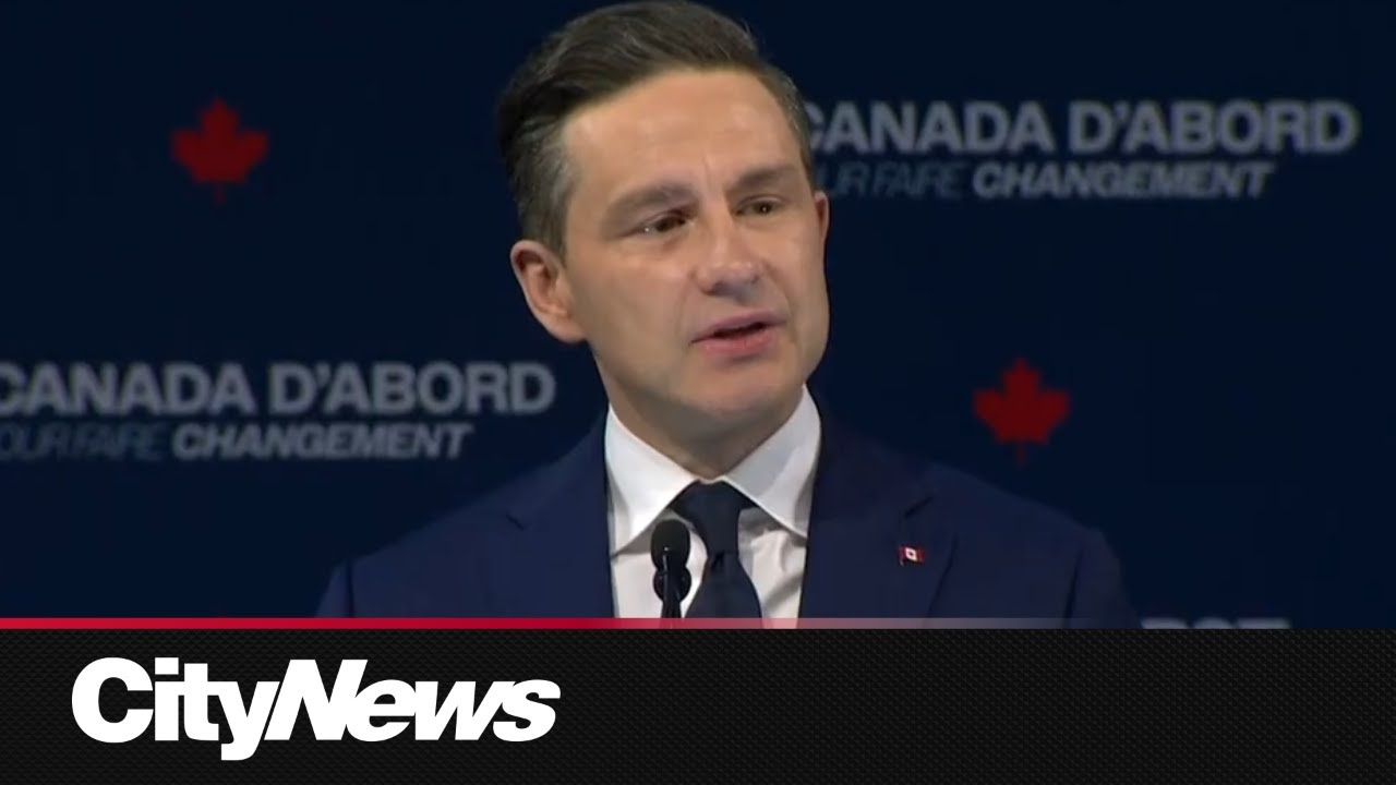 FULL SPEECH: Pierre Poilievre delivers post-election remarks