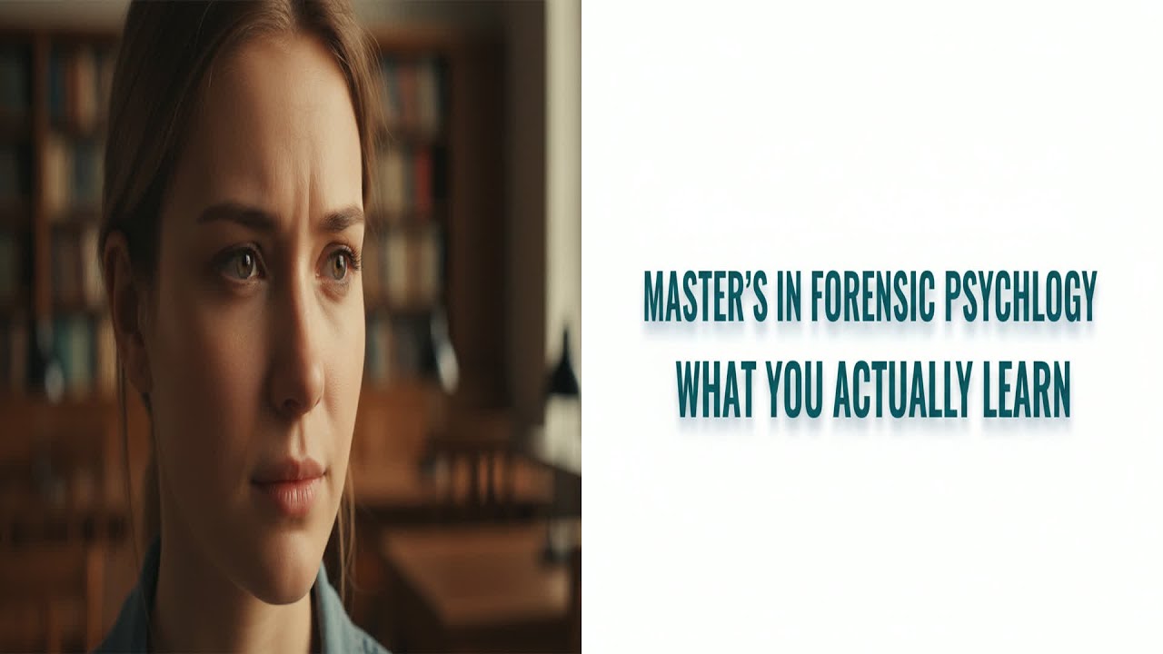 Master's in Forensic Psychology: What You REALLY Learn (Beyond TV!)