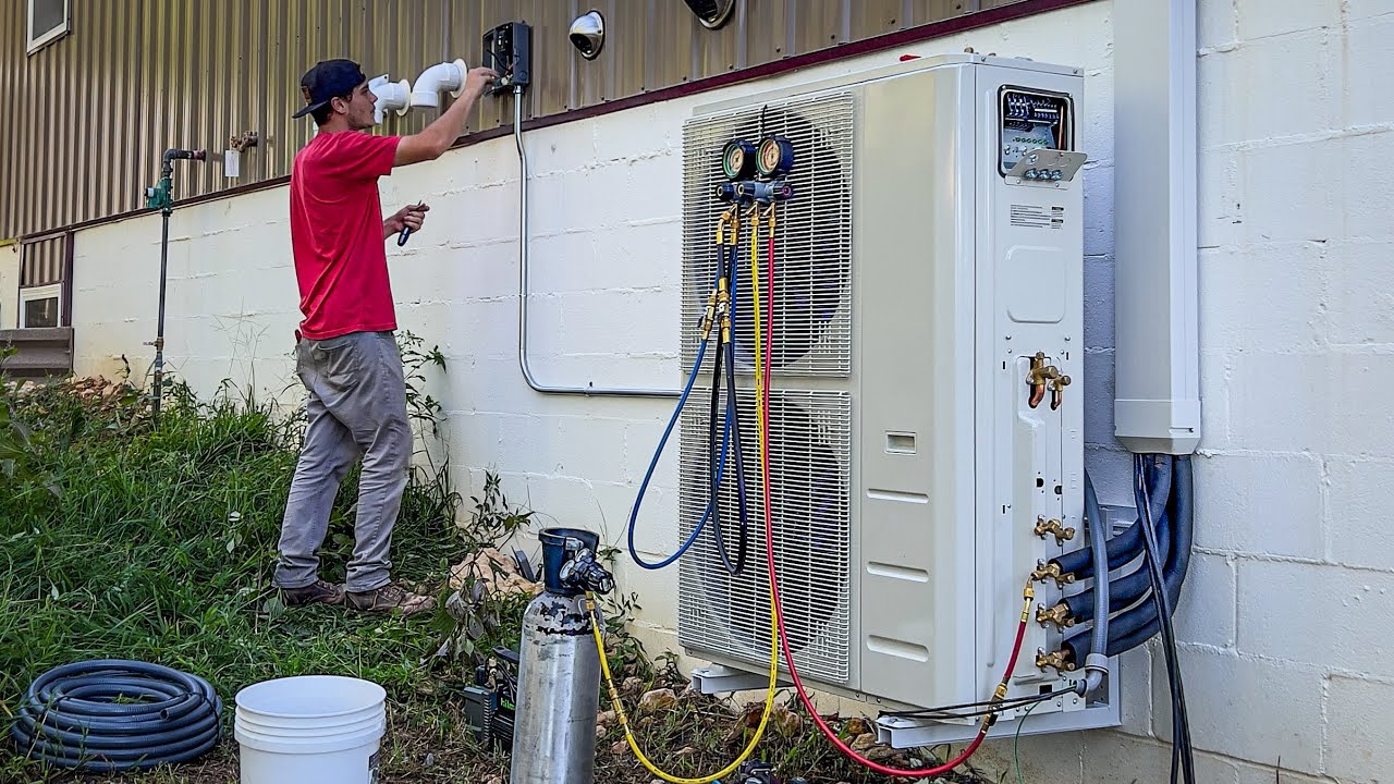 Installing a 3 ZONE Ductless HVAC System