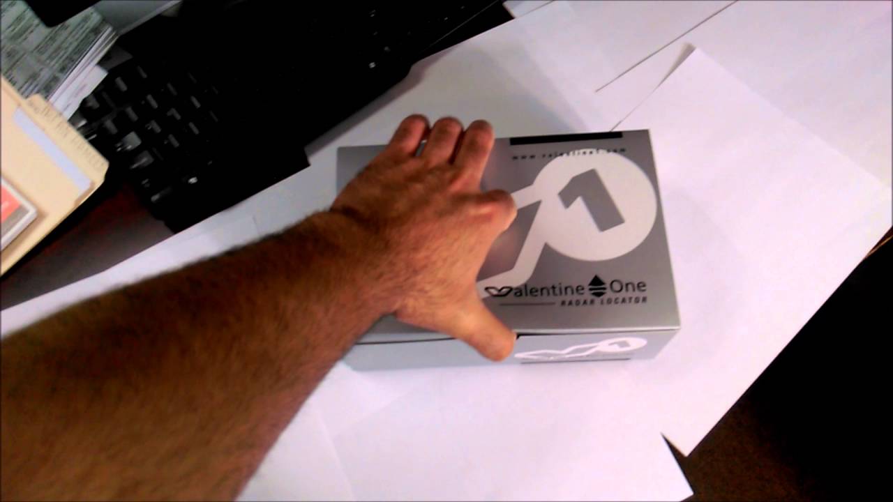 valentine one (V1) best police radar detector unboxing