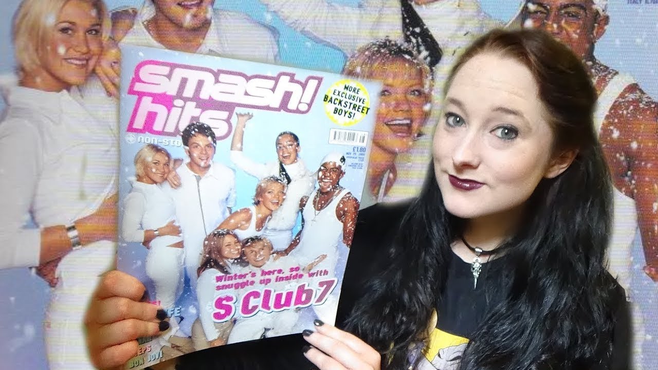 ASMR Magazine Nostalgia - Smash Hits from 2000! Quiet Video for Relaxation and Help with Sleeping