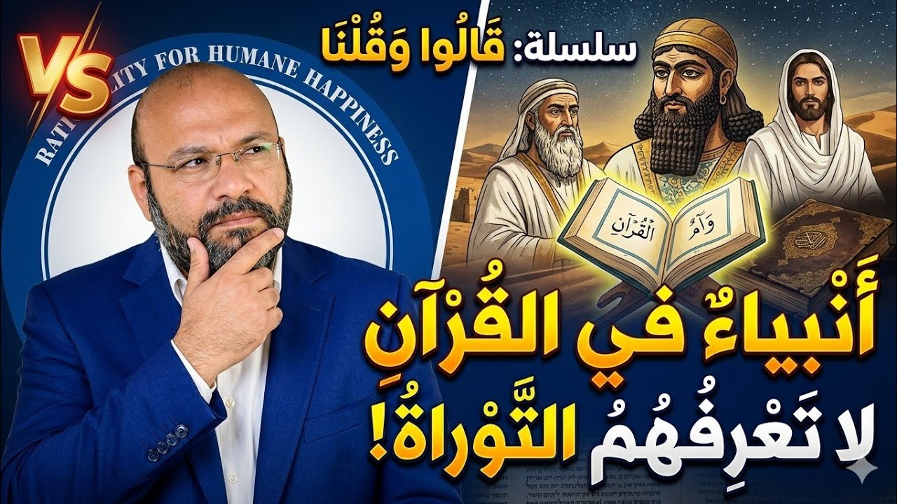 7 انبياء بالقرآن لا تعرفهم التوراة ... سلسلة قالوا وقلنا مع أحمد سعد زايد 