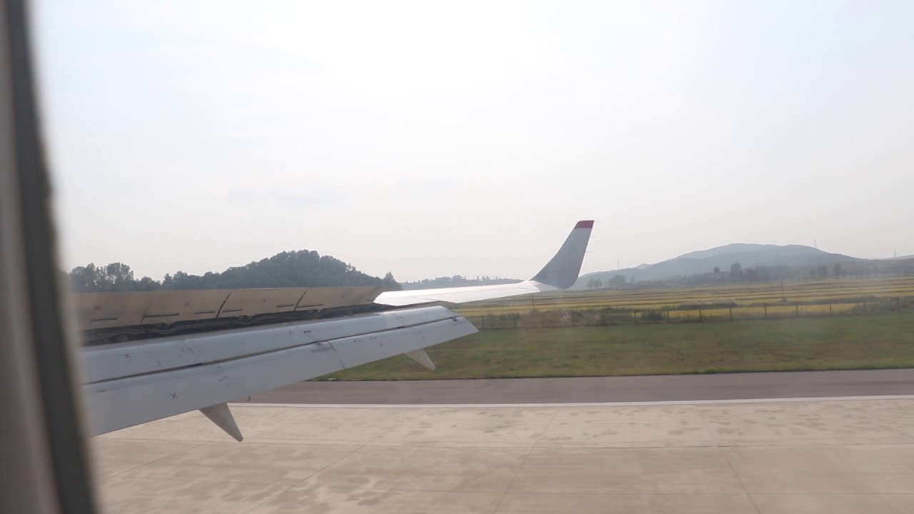 Air Koryo Tu-204-100 P-633 landing @Pyongyang