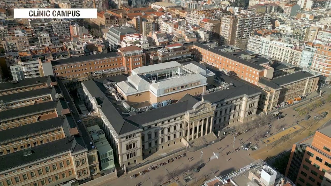 The University of Barcelona from above