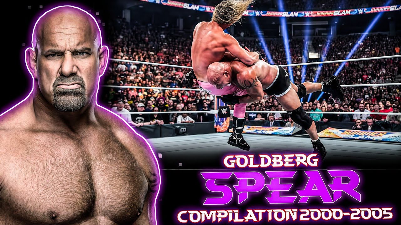 Goldberg – Spear Compilation | WWE Highlights