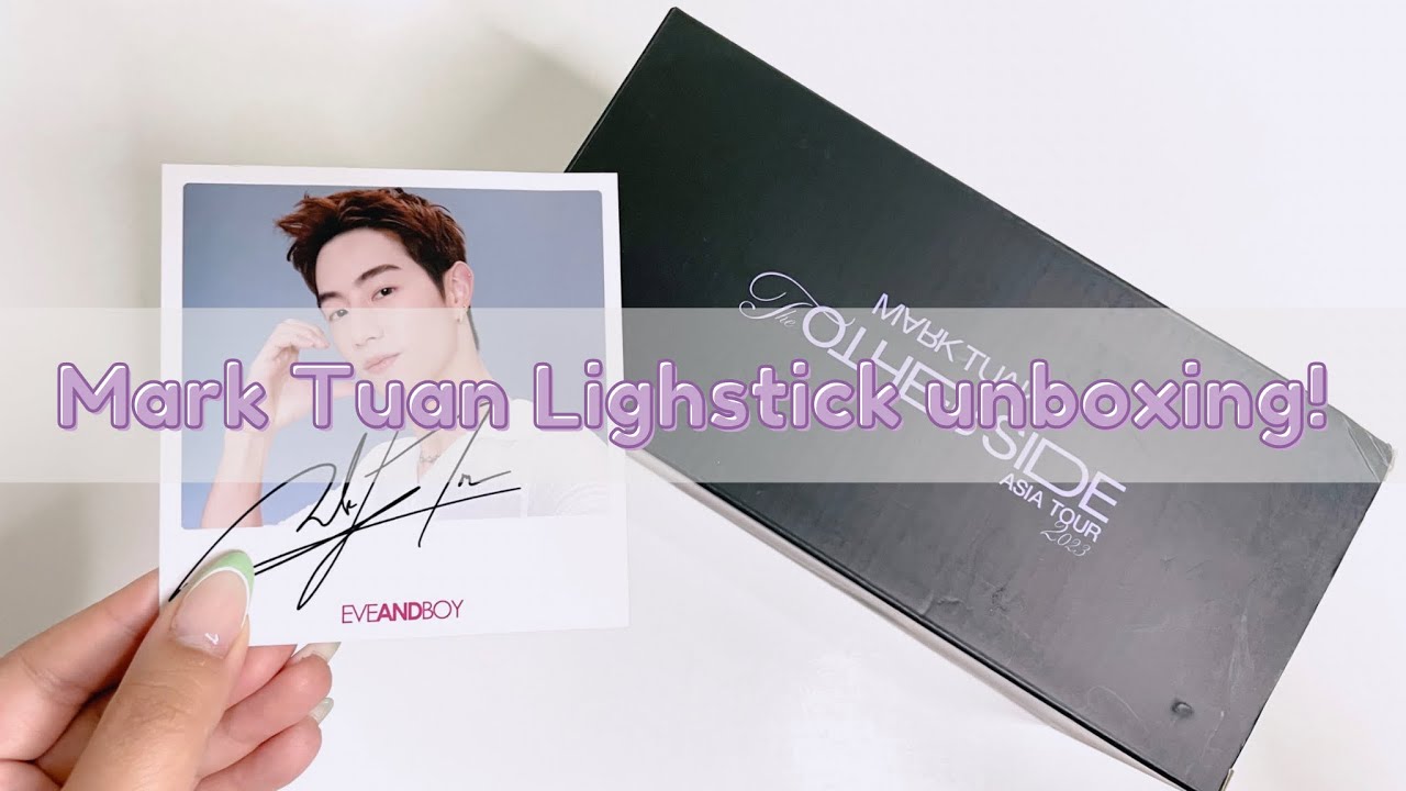 ♡ Unboxing Mark Tuan’s Lightstick!
