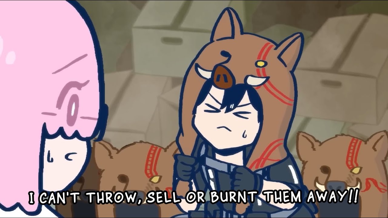 [FUJIMARU RITSUKA DOESN'T GET IT] SHORT ANIME EP6 How to  Organize Your inventory ENGLISH SUB