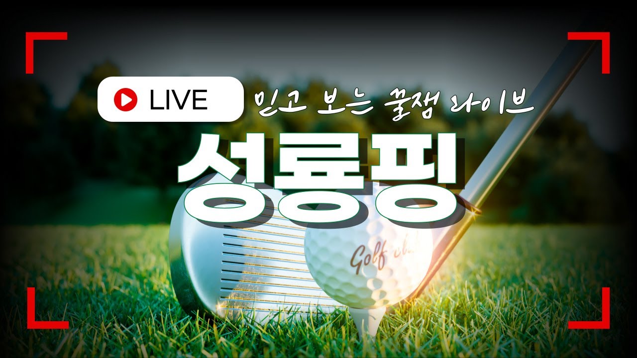 2월 스크린라이브방송!! #골프존#골프