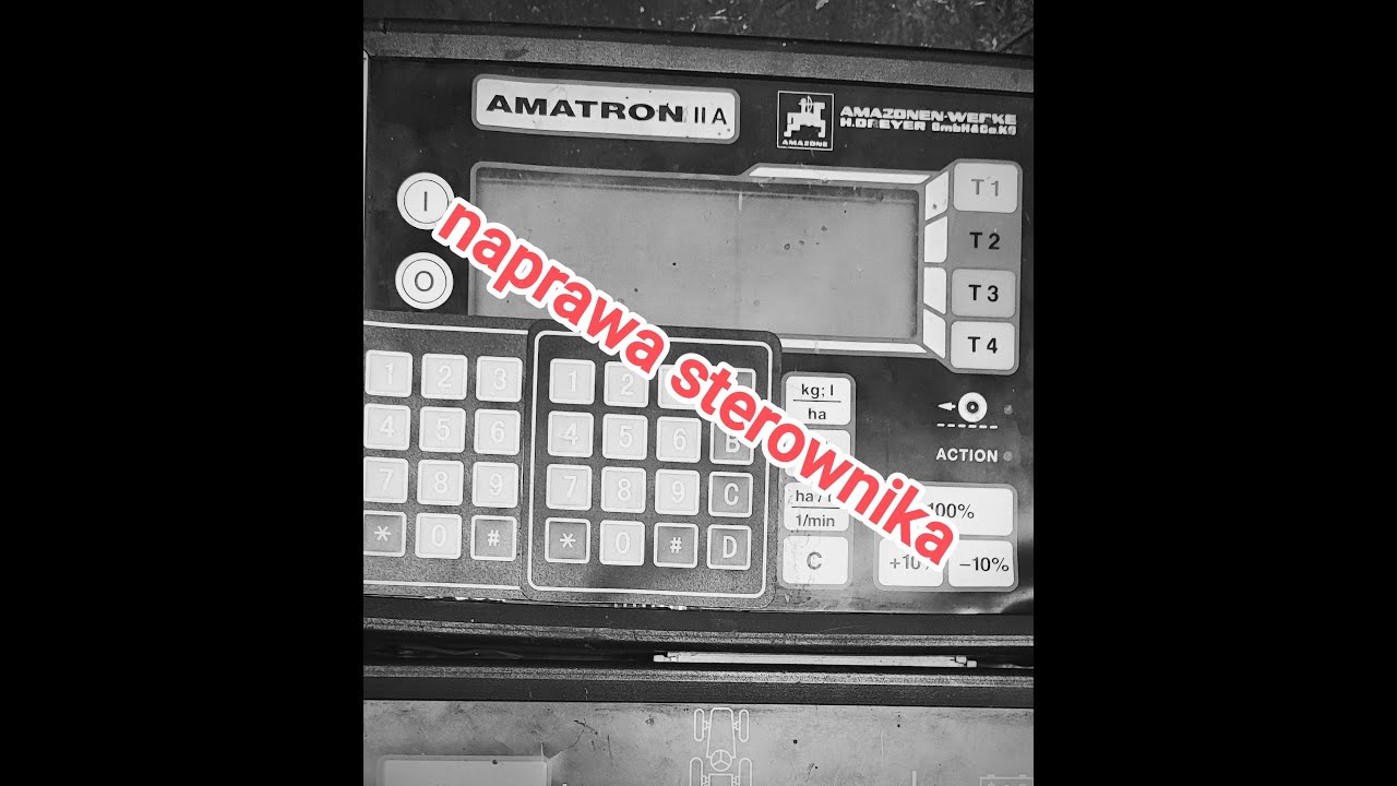 Naprawa klawiatury Amatron 2a do amazone ug 22000 ( muller spray control s uni control)